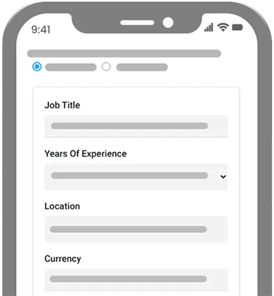 Dr. Job AI Salary Checker - Form